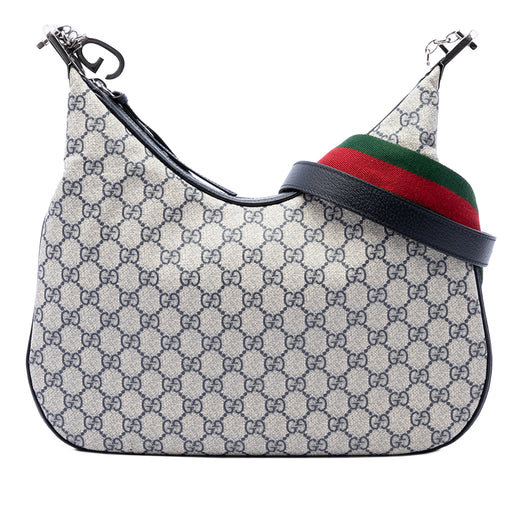 Large GG Supreme Web Attache Crossbody - Image 1