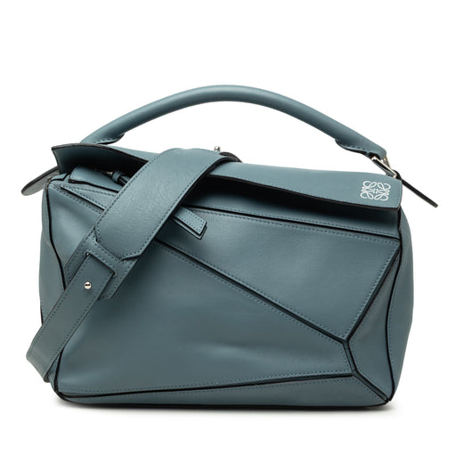 Medium Calfskin Puzzle Satchel - Image 1
