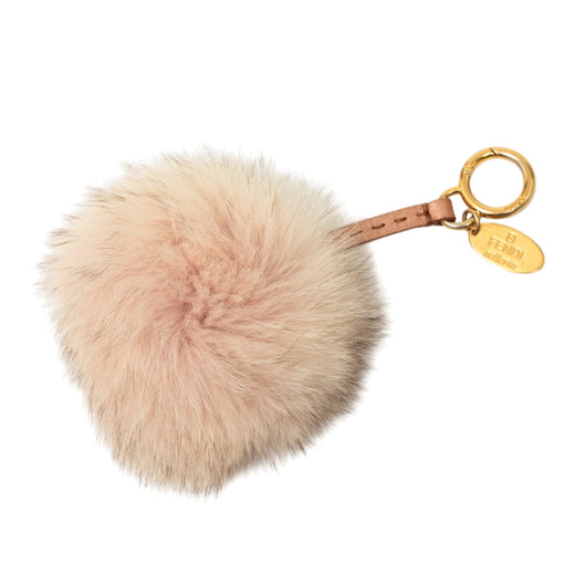 Fox Fur Pompom Selleria Bag Charm - Image 1