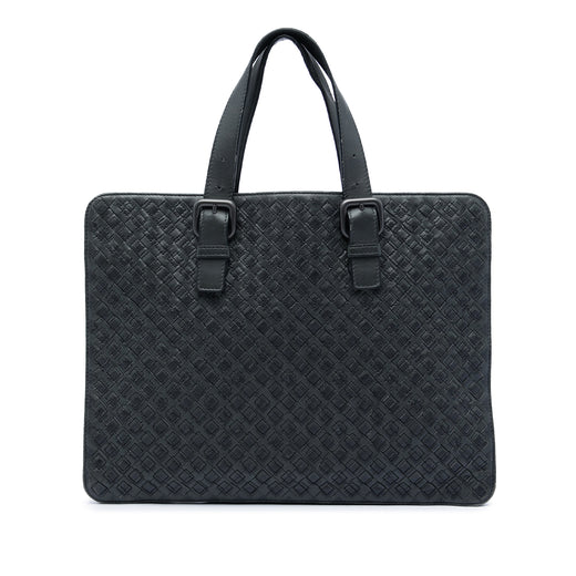 Nappa Intrecciato Stitched Briefcase - Image 1