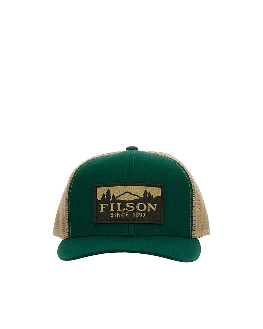 Filson Fmacc0258 Baseball Cap — Green Cotton Caps