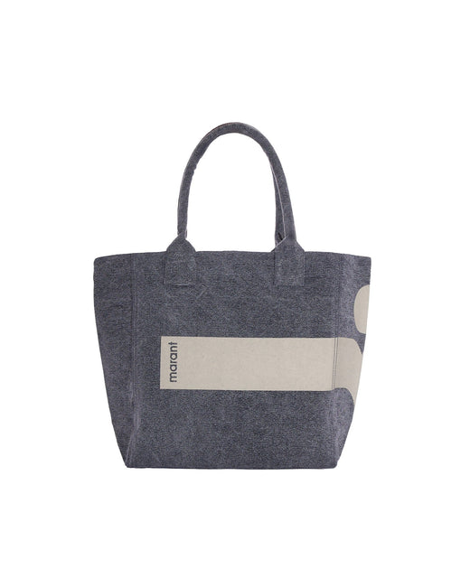 Isabel Marant Yenky Tote Bag — Gray Cotton