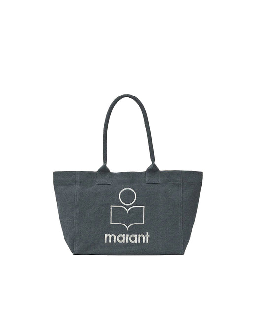 Isabel Marant Yenky Tote Bag — Black Cotton