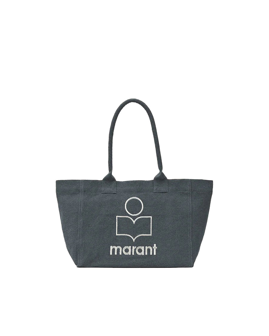 Isabel Marant Yenky Tote Bag — Black Cotton