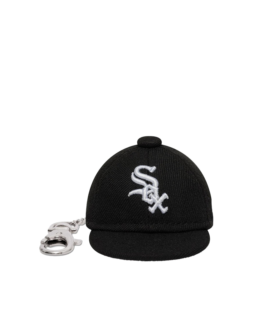 New Era Cap 60509157 Baseball Keychain — Black Polyester Caps