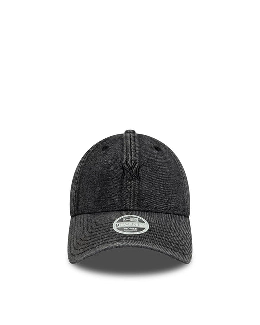 New Era Cap 60758964 Baseball — Black Polyester Cotton Caps