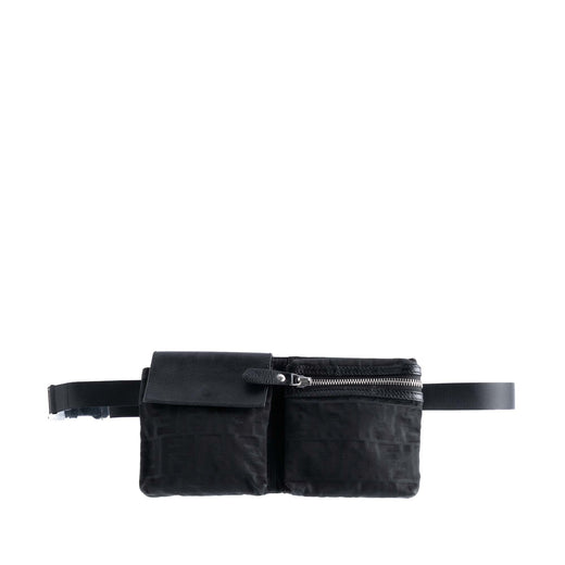 Zucca Canvas Double Pocket Belt Bag - Image 1