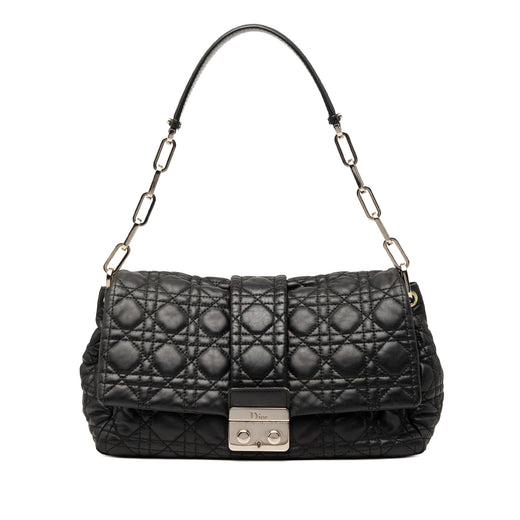 Lambskin Cannage New Lock Shoulder Bag - Image 1
