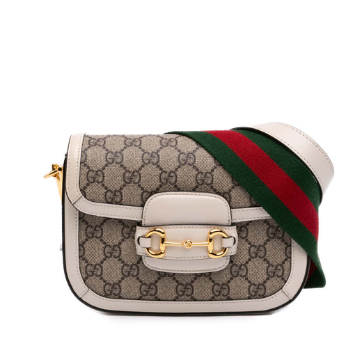 Small GG Supreme Web Horsebit 1955 Crossbody - Image 1
