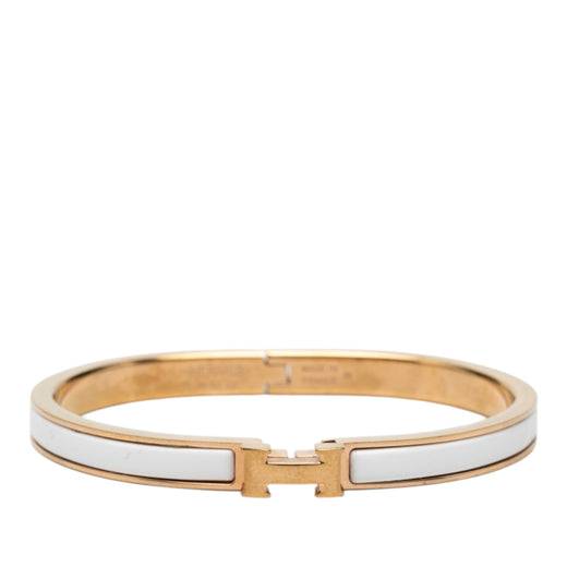 Extra Narrow Enamel Clic H Bracelet PM - Image 1