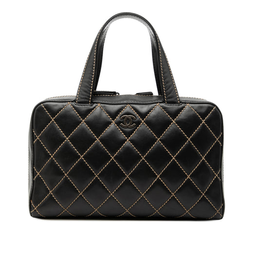 CC Lambskin Wild Stitch Handbag - Image 1