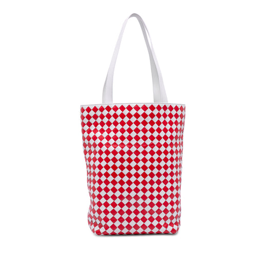 Nappa Intrecciato Check Avenue Tote - Image 1