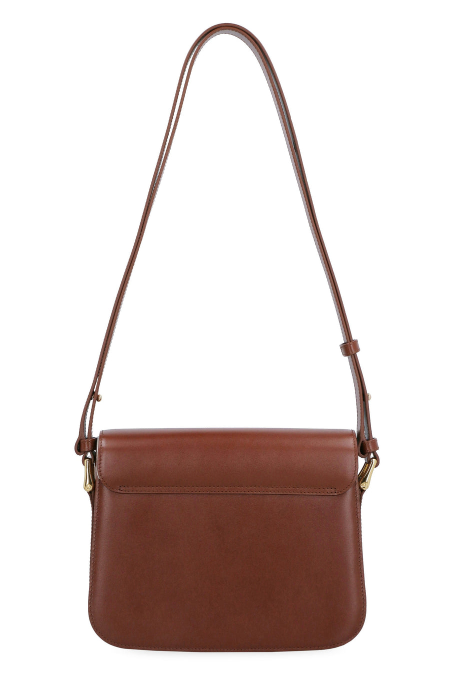 A.p.c. Grace Crossbody Bag — Brown Cowhide