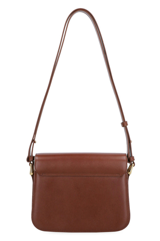 A.p.c. Grace Crossbody Bag — Brown Cowhide