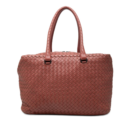 Nappa Intrecciato Brick Tote - Image 1