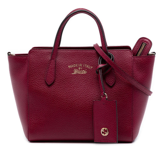 Mini Leather Swing Satchel - Image 1