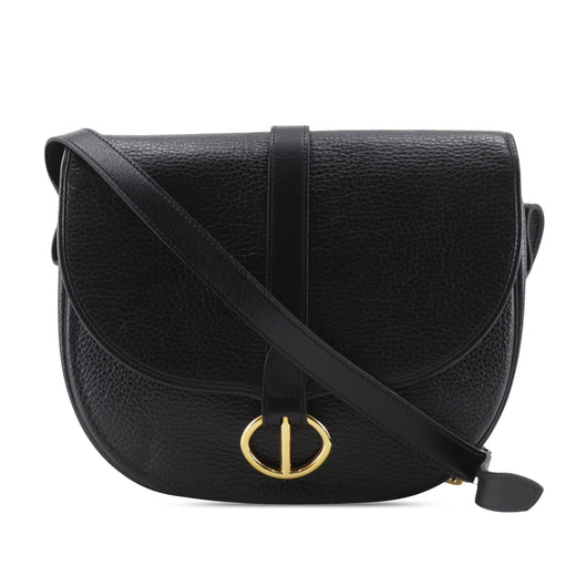 Leather Flap Crossbody - Image 1