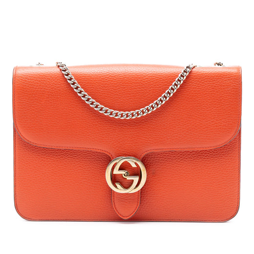 Medium Dollar Calfskin Interlocking G Crossbody - Image 1