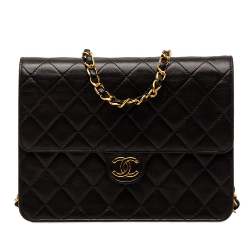Small CC Quilted Lambskin Single Flap - Image 1