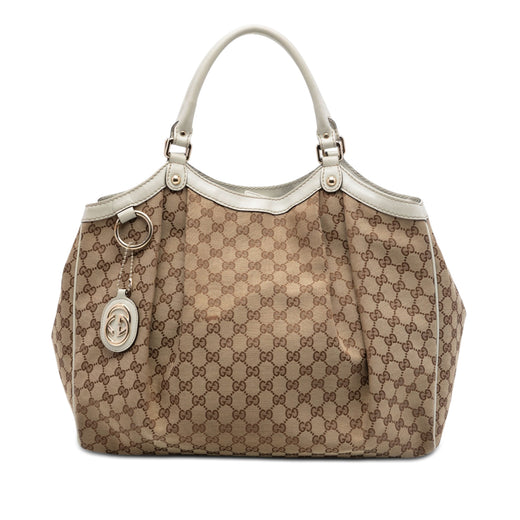 Large GG Canvas Sukey Tote - Image 1