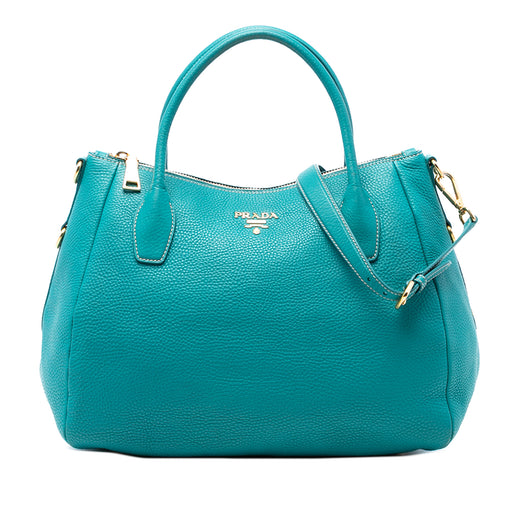 Vitello Daino Zip Top Satchel - Image 1