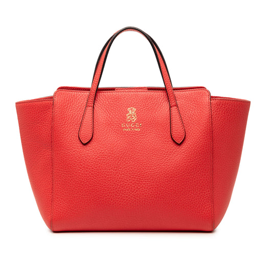 Mini Leather Swing Handbag - Image 1
