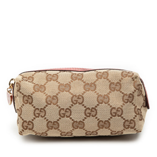 GG Canvas Cosmetic Pouch - Image 1
