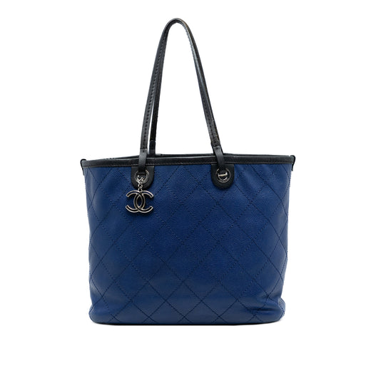 Quilted Caviar Shopping Fever Tote - Image 1
