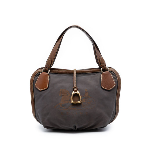 Canvas Carriage Tote - Image 1