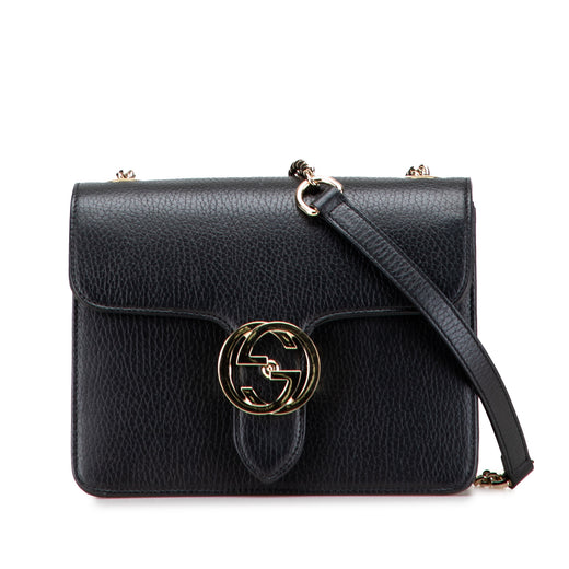 Small Dollar Calfskin Interlocking G Crossbody - Image 1