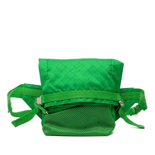 Nylon and Mesh Intrecciato Belt Bag - Image 1