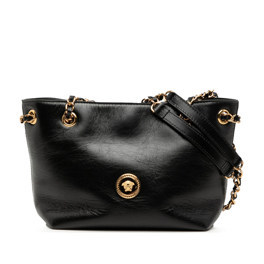 Leather La Medusa Shoulder Bag - Image 1