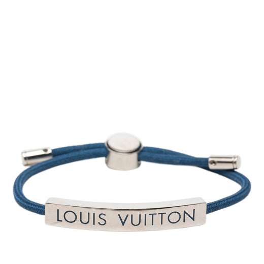 Nylon and Brass LV Space Bracelet - Image 1