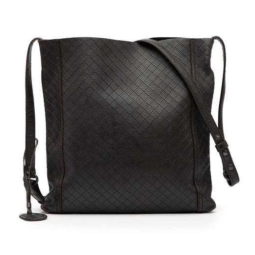 Leather Intrecciomirage Crossbody - Image 1