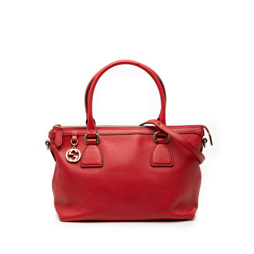 Dollar Calfskin GG Charm Satchel - Image 1