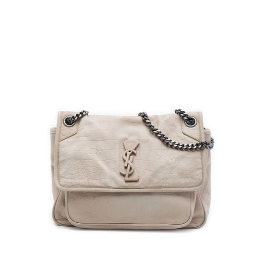 Medium Croc Embossed Nubuck Niki - Image 1