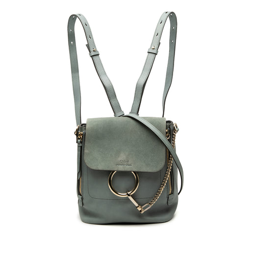 Medium Calfskin and Suede Faye Backpack - Image 1