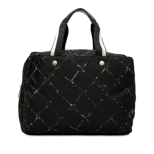 Old Travel Line Nylon Handbag - Image 1