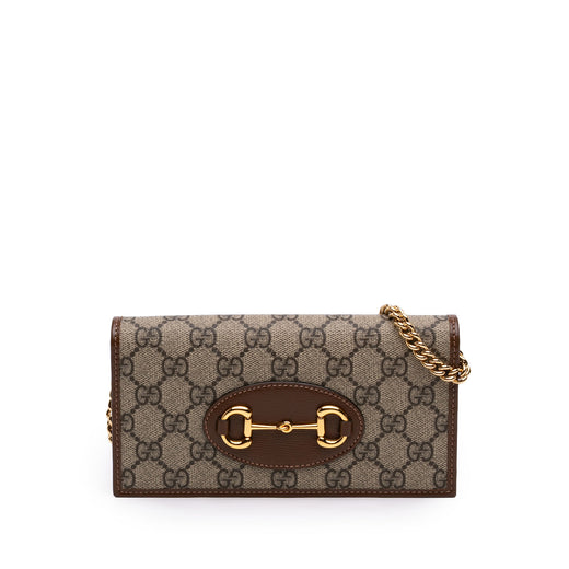GG Supreme Horsebit 1955 Wallet On Chain - Image 1