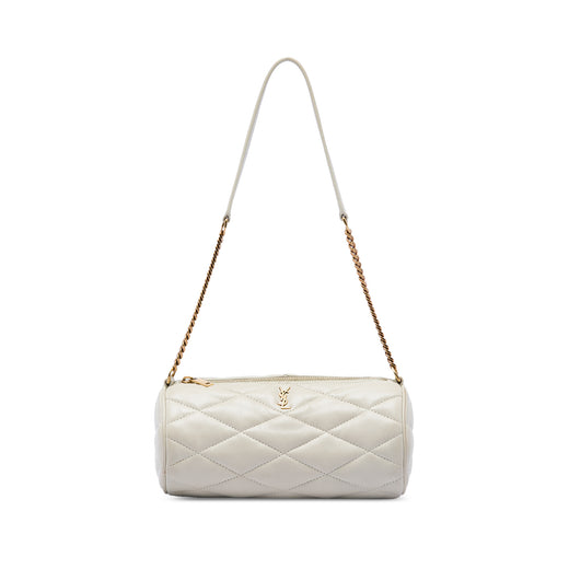 Mini Quilted Lambskin Sade Tube Bag - Image 1