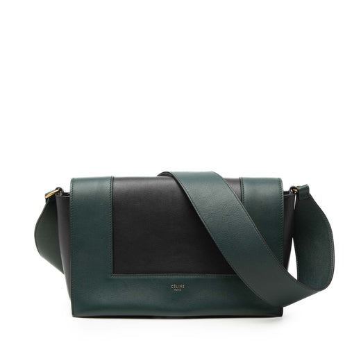 Medium Shiny Smooth Calfskin Frame Shoulder Bag - Image 1
