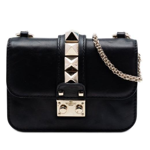 Mini Leather Rockstud Glam Lock Crossbody - Image 1