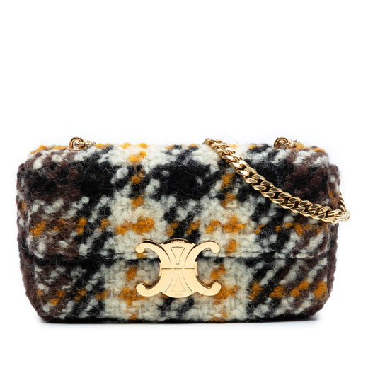 Wool Triomphe Chain Shoulder Bag - Image 1