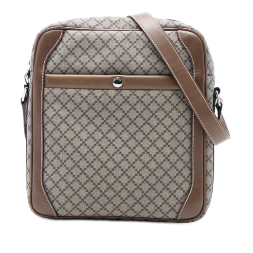 Diamante Coated Canvas Zip Crossbody - Image 1