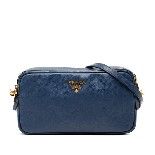 Mini Saffiano Double Zip Crossbody - Image 1