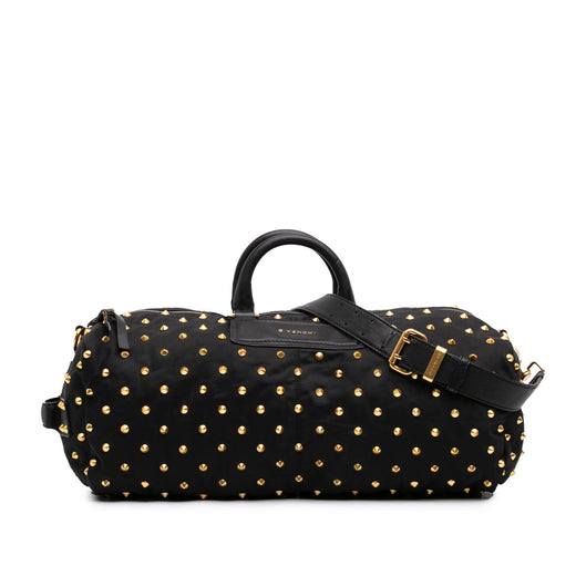Studded Nylon Duffle Bag - Image 1