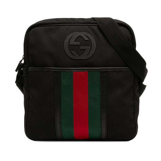 Nylon Interlocking G Web Crossbody - Image 1
