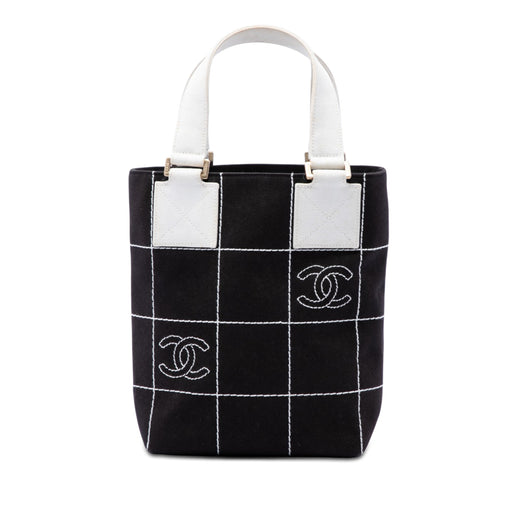 Small CC Chocolate Bar Canvas Tote - Image 1