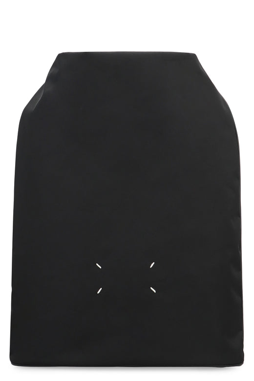 Maison Margiela Roll Up Backpack — Black Polyamide