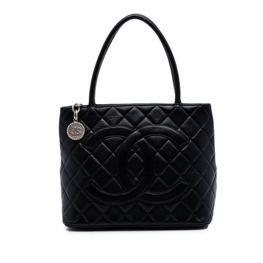 Lambskin Medallion Tote - Image 1